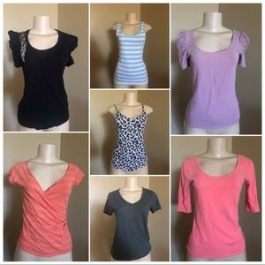 Bundle of 7 Tops
